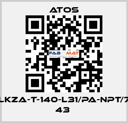 DLKZA-T-140-L31/PA-NPT/7C 43  Atos