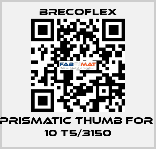 Prismatic thumb for  10 T5/3150 Brecoflex