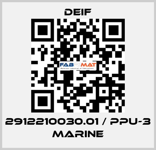 2912210030.01 / PPU-3 Marine Deif