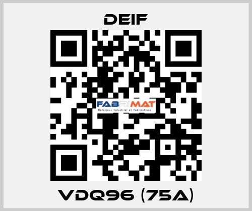 VDQ96 (75A) Deif