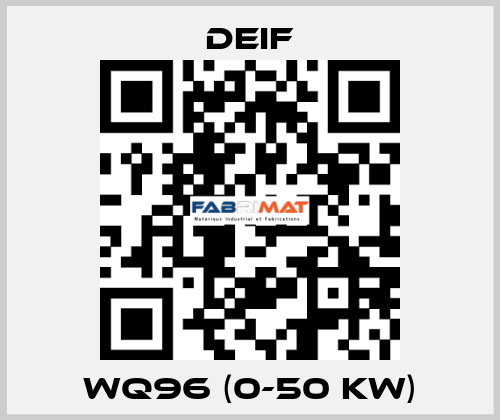 WQ96 (0-50 kW) Deif