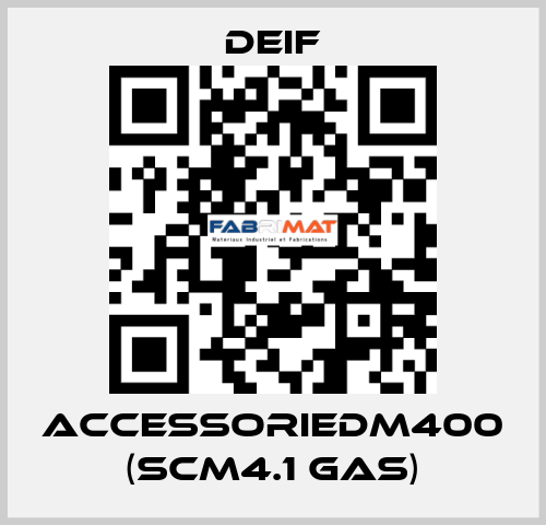 AccessorieDM400 (SCM4.1 GAS) Deif