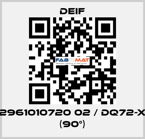 2961010720 02 / DQ72-x (90°) Deif