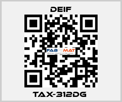 TAX-312DG  Deif