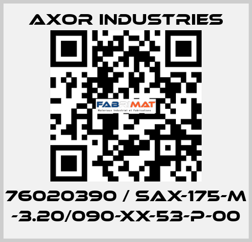 76020390 / SAX-175-M -3.20/090-XX-53-P-00 Axor Industries