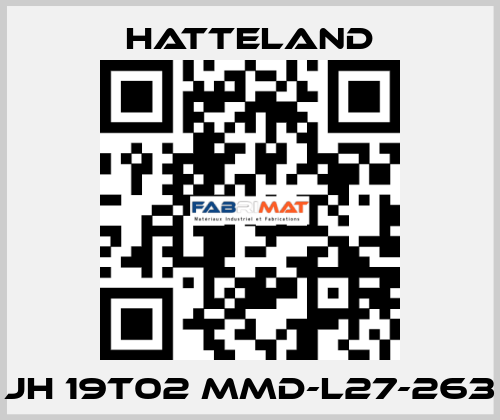 JH 19T02 MMD-L27-263 HATTELAND