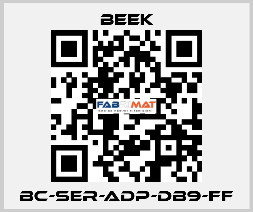 BC-SER-ADP-DB9-FF Beek