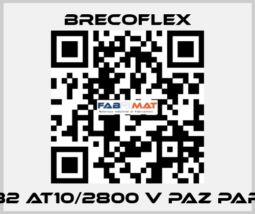 32 AT10/2800 V PAZ PAR Brecoflex