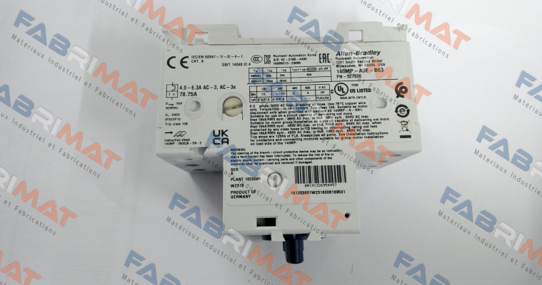 140MP-A3E-B63 Allen Bradley (Rockwell)