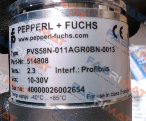 PVS58N-011AGR0BN-0013 #514808  Pepperl-Fuchs