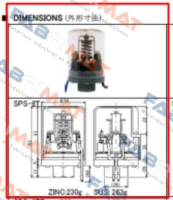 SPS8T Sanwa Denki