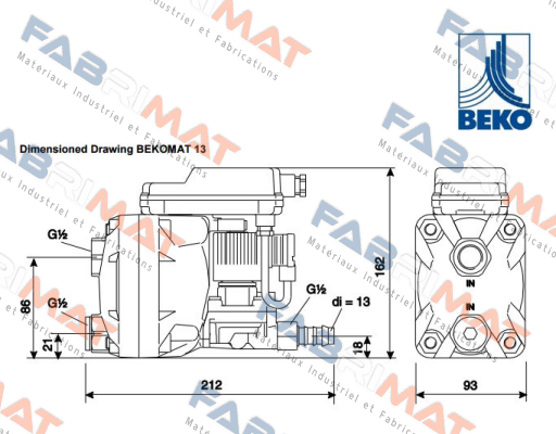 2000021 KA 13A 10A0 Beko