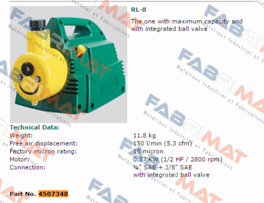 RL-8 , 4507348  Refco