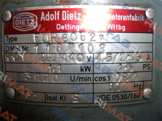 1167103 obsolete  Dietz-Motoren