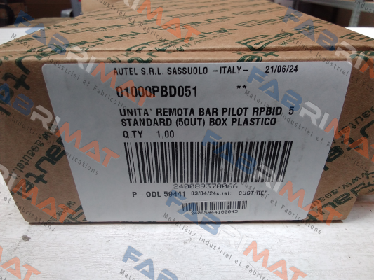 01000PBD051 /  RPBID 5 AUTEL