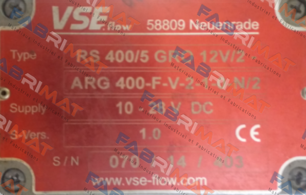 ARG 400-F-V-2-1-1-N/3 Vse-Flow