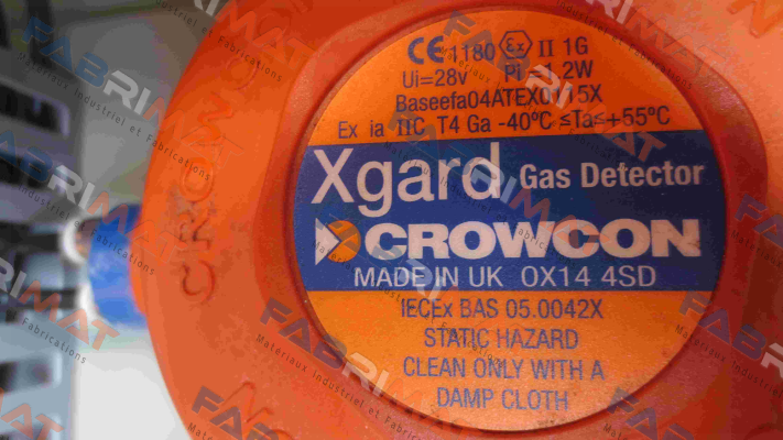 XGARD Type 1 O2 0-25% Vol  Crowcon