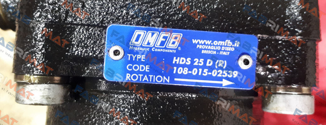 108-015-02539 obsolete/replacement 601-001-10253  OMFB Hydraulic