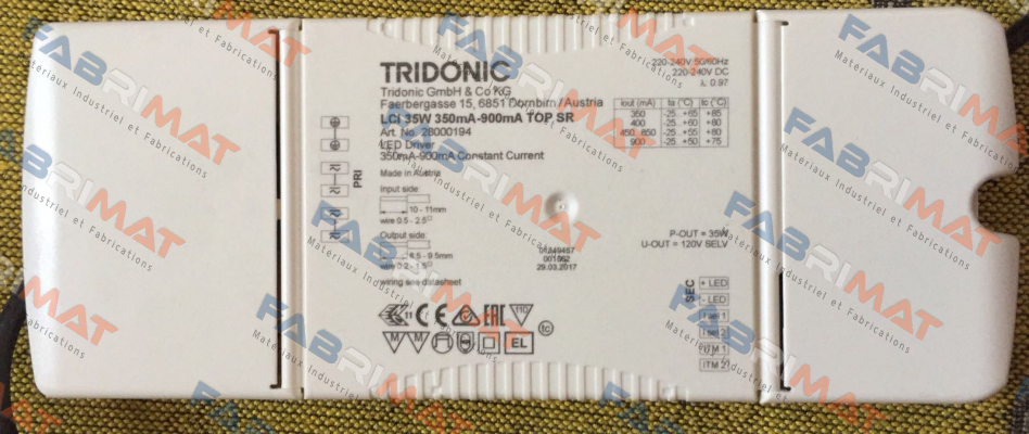 28000194 Tridonic