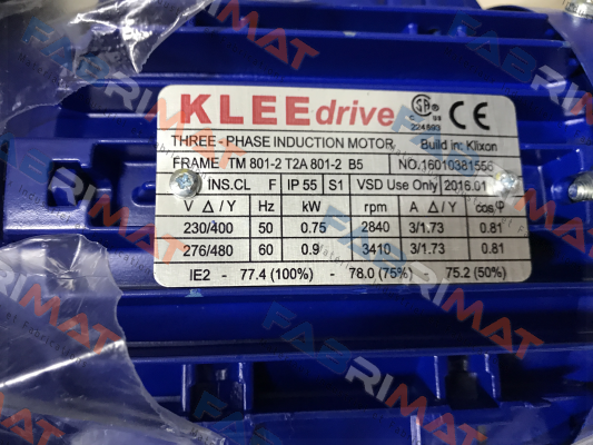 TM 801-2 T2A 801-2 B5  similar motor MS2 8024  Kleedrive