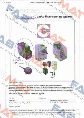 MDR3-EA (EN 60947-4) Condor