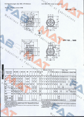 HBV 100 LA2 - 3 kW  Seimec (Rossi)