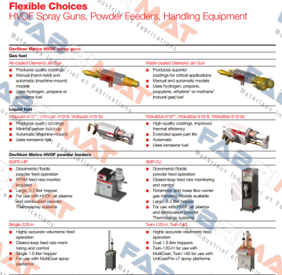 Water-cooled Diamond Jet Gun  Oerlikon Metco