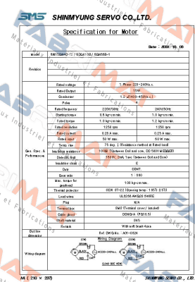 8GN36B-1 Shin Myung