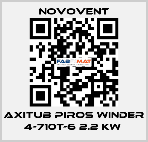 AXITUB PIROS WINDER 4-710T-6 2.2 KW  Novovent