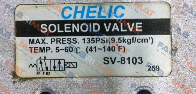 SV-8103-G-24Vdc-K Chelic