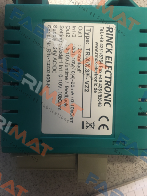 TR-X/X.3P – VZ2 (10K)  Rinck Electronic