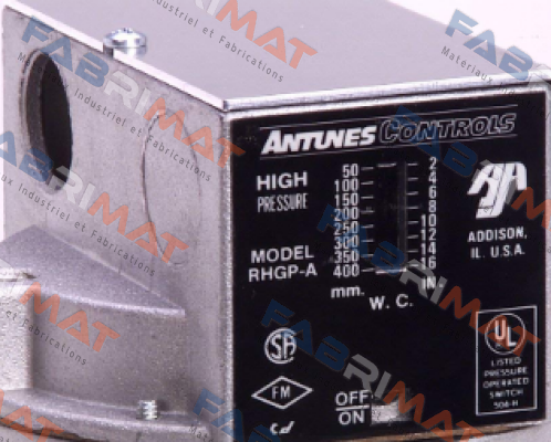 RHGP-A Range: 125-700 mm  ANTUNES CONTROLS