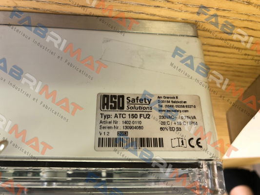 1402-0110 - ATC 150 FU2 obsolete ASO SAFETY