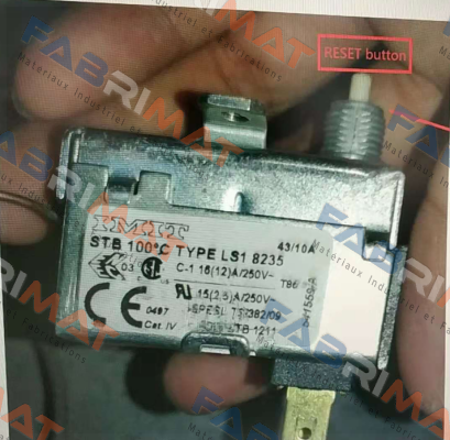 STB 100 °C TYPE LS1 8235 - alternative: STB LS1//971 FU (67277X) IMIT (Afriso)