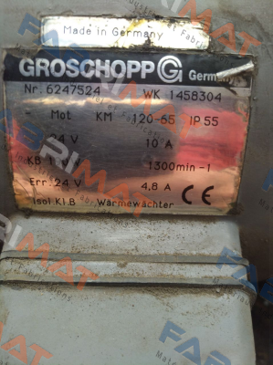 WK 1458304, Nr. 6247524 oem Groschopp