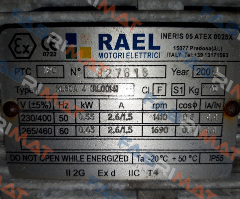 RL80A T4 RAEL