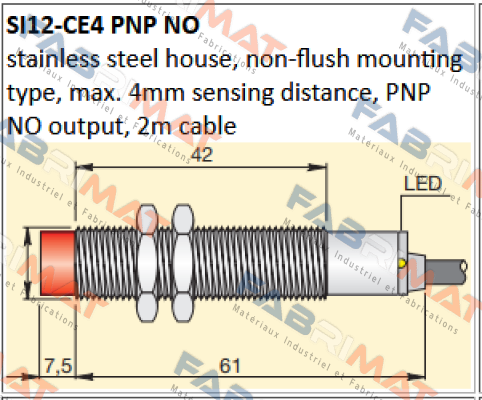 SI12-CE4 PNP NO Aeco