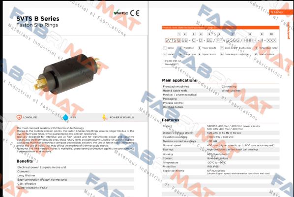 SVTS B 01-S-A-02/02-0000/0000-ST-000 Servotecnica