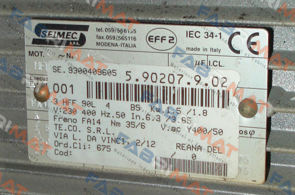 5.90207.9.02 Seimec (Rossi)