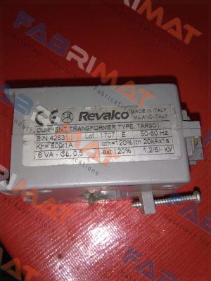 TR3 500/1A (W 0000 0093) Revalco