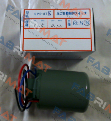 SPS-8TK  ON: 0.15  OFF: 0.12MPa Sanwa Denki