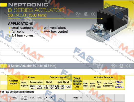 BT000S Neptronic