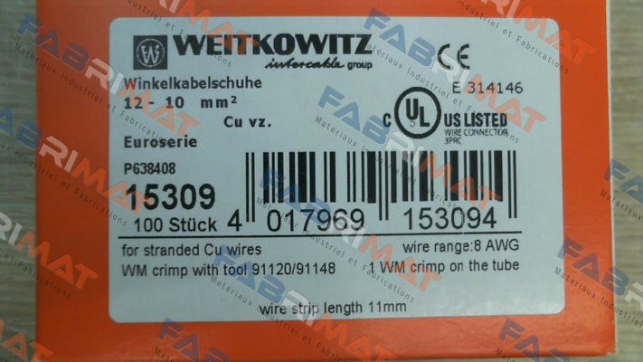 15309 (pack x100) WEITKOWITZ