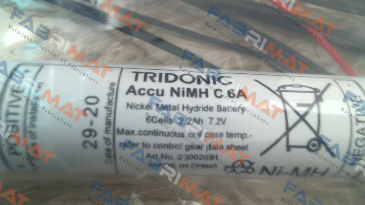 28002091 / ACCU-NiMH 2.2Ah 6A Tridonic