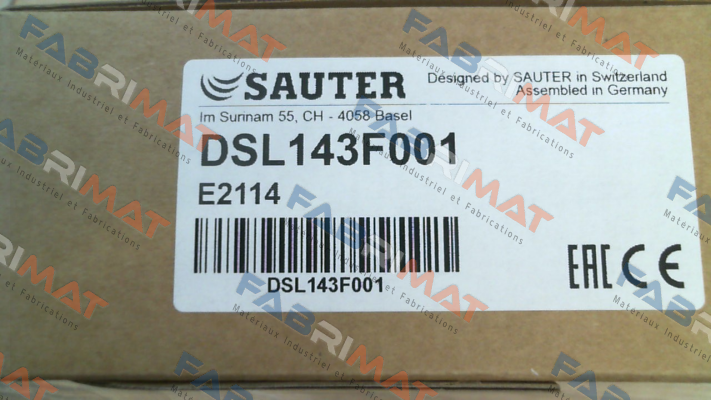 DSL143F001 Sauter