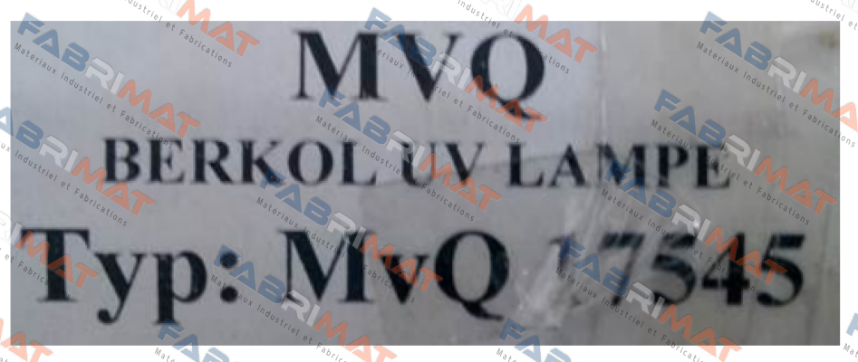 MVQ – 17545 MARVAC