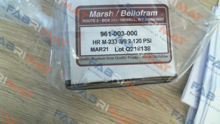 961-003-000 Bellofram