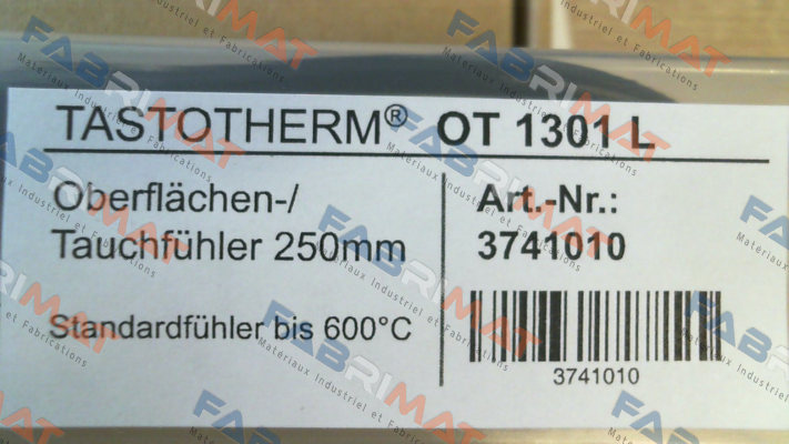 3741010/ OT 1301l (250MM) Tastotherm