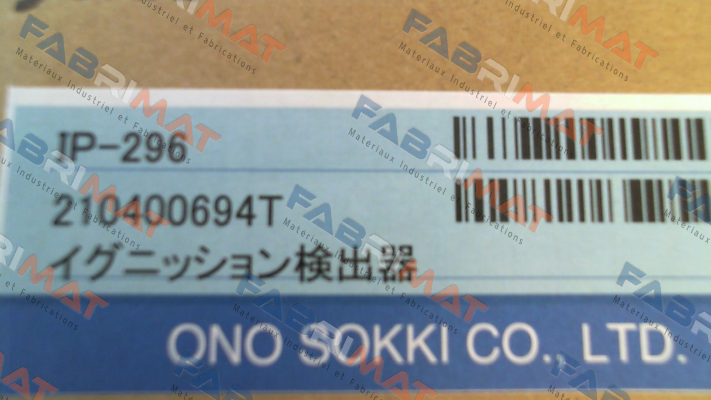 IP-296 Ono Sokki