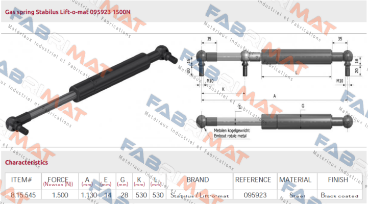 095923 Stabilus